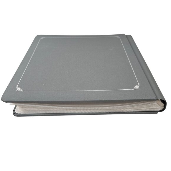 Creative Memories Album 12 x 12 Gray Silver Design 30 Pages and Protectors - Picture 4 of 9